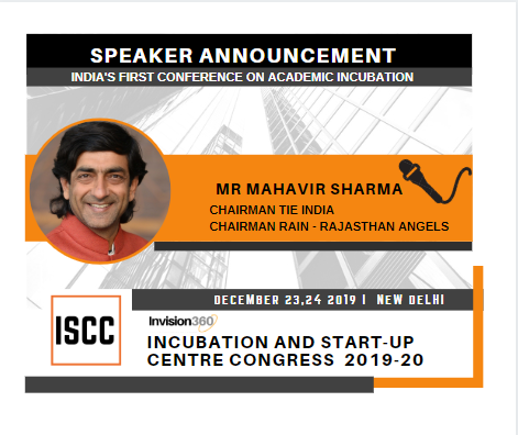IncubationCong's tweet photo. #ISCCConf Welcomes @maharajasharma ,Vice Chairman,
@TiEGlobal in the Incubation and Start-Up Centre Congress ISCCConf as Guest of Honour and #KeynoteSpeaker.
#ISCC #Conference #Event #Delhi #Speaker #BULMIM #EventInDelhi #leader #entrepreneurship #ThoughtLeader #panelist https://t.co/w0RcEiVh8B