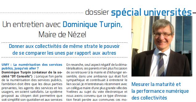 MAIRES78's tweet photo. Notre magazine arrive bientôt dans vos communes ! A lire, dans le dossier spécial @mairies78 : " DIGITAL, Donner aux collectivités de même strate le pouvoir de se comparer les unes par rapport aux autres" avec @dturpin78 maire de #Nezel https://t.co/LhIRblJQLA