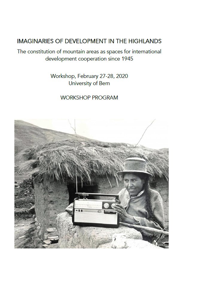 c_pernet_'s tweet photo. Looking forward to this fine workshop in #Bern on the #HistoryOfDevelopment in the highlands - from the Sinai to the Himalaya to the Andes & the Alps! Talks by @marie_huber, @SollaiMichele and many others. Above all, kudos to @mu_heia and Martin Breuer for making this happen! https://t.co/6qdPk8zpdm