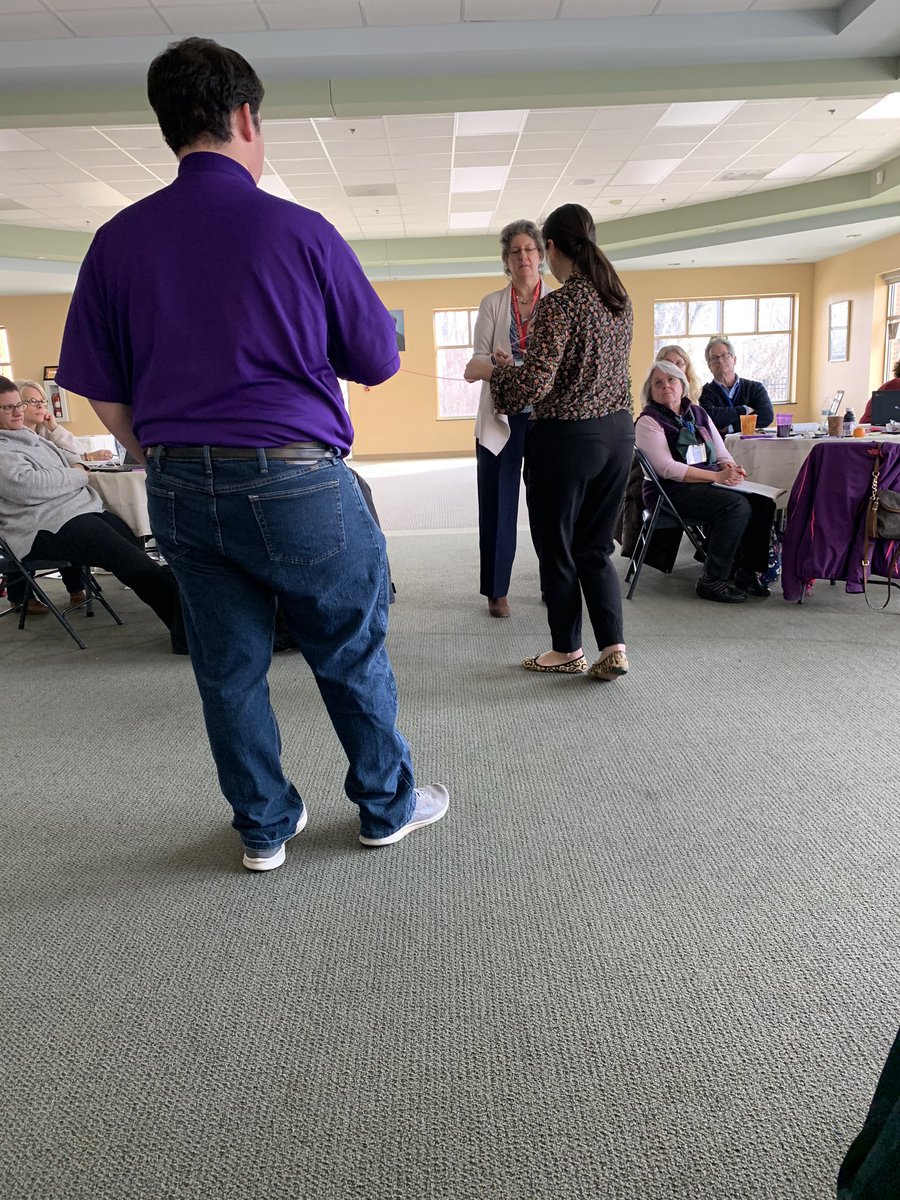 JacquelynLonon's tweet photo. Take away- Strengthening your bone density exercise. Using ‘thread, yarn, jump rope, etc. to show connections our neurons make for deeper understanding! Great job! @DuganEDU #authentic #growthmindset #GoodTimes #adwmindset #CCAcollaborates #professionaldevelopment https://t.co/CmgG5cIIZx