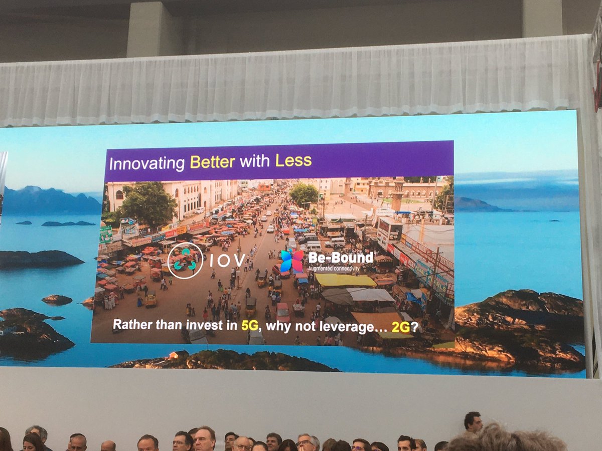 Why don’t we reuse the existing and innovate? Instead of investing in new technology <a href="/NaviRadjou/">Navi Radjou 🇮🇳🇫🇷🇺🇸</a> <a href="/ENGIEgroup/">ENGIE</a> #Connectivity #ActwithENGIE