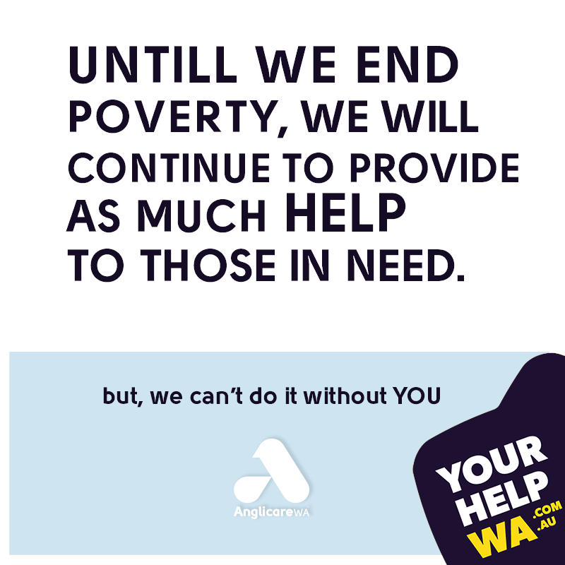 AnglicareWA's tweet photo. We're committed to this and we're here to help those in NEED. Sustainable Government funding is NEEDED so we can continue. Show your support 💙
https://t.co/UPGxUgupmt💙 #yourhelpwa #perth #perthnews #wapol https://t.co/onSRdZgi9w