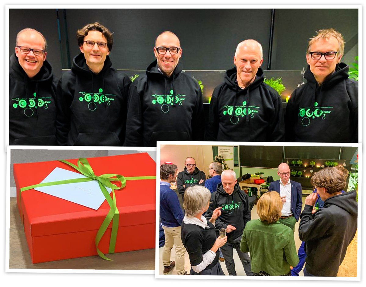 Het einde van het jaar is een mooi moment om ons bestuur te bedanken! Niet met een fles wijn, maar met een unieke COBbestuur-trui, om een extra warme Kerst tegemoet te gaan. Op 18 december jl. kwamen de bestuursleden voor de laatste keer in 2019 bijeen.