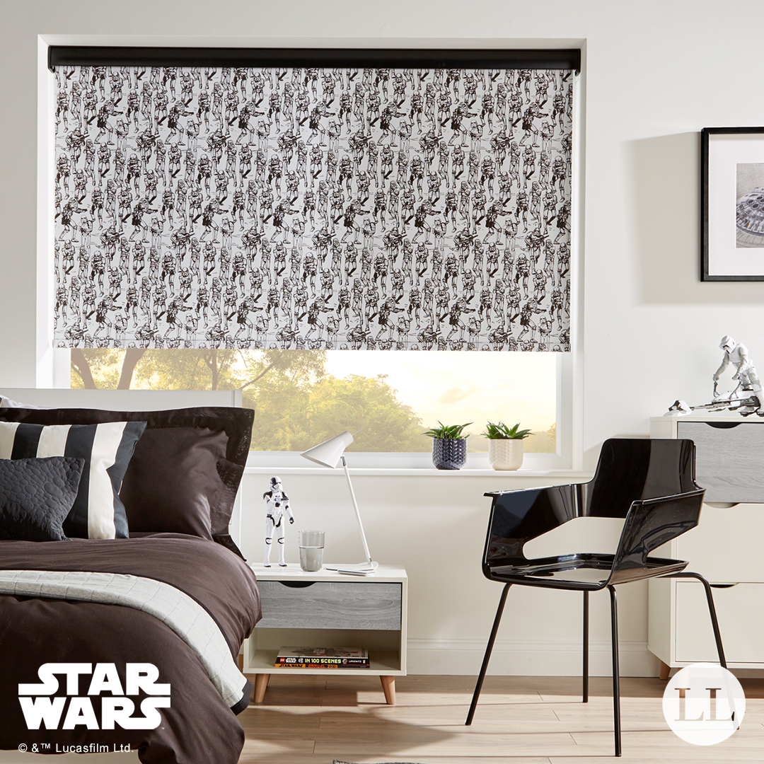 Louvolite's tweet photo. Star Wars RIse of Skywalker is here! Check out our range of Star Wars window blind designs below and don't forget you can order your free samples from our website today! https://t.co/aEi1Ph0mMc

#starwars #RiseofSkywalker #blinds #interiors #home https://t.co/mFSi7X98kz