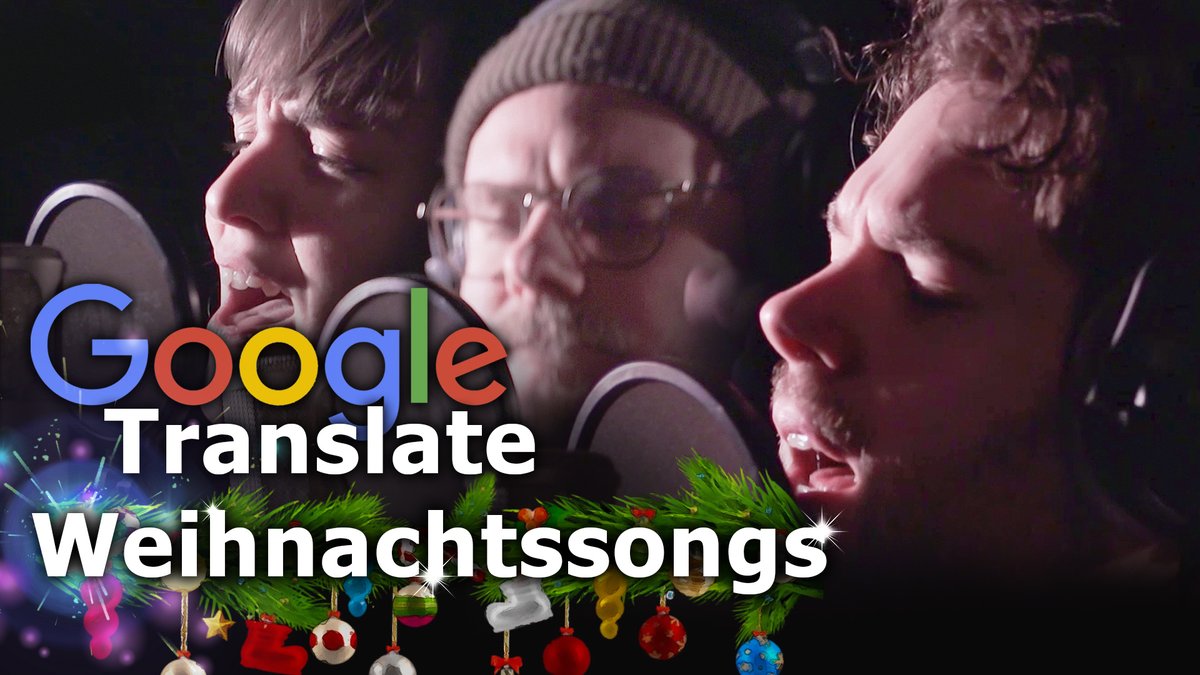 Was euch dieses Jahr gefehlt hat:
#GoogleTranslate-Weihnachtssongs.
Gesungen vom #RBTV-Chor.
🎄 youtu.be/qbI-xaIbK1s 🎄

🎵 O Mubarak! CrestCide kommt bald.