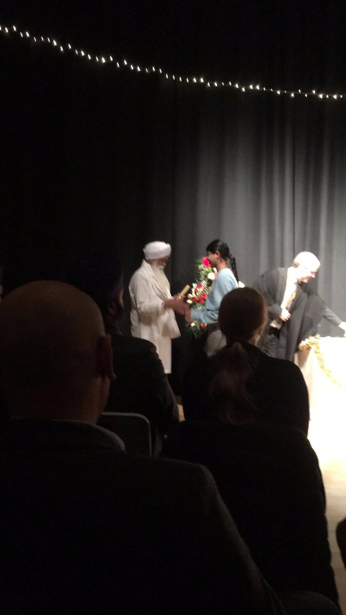 tubsy_dholki's tweet photo. A very proud dad as my daughter #Nimmi collects 3 #excellence awards @nishkamschools for her #attainment and #Hardwork and outstanding #GCSE results special #thankyou @TruSkoolUK #LIVEBAND for allowing me to miss rehearsal #LiveinEffect @BritAsiaTV 08/02/2020 @brumhippodrome https://t.co/fmKgNP7cxW
