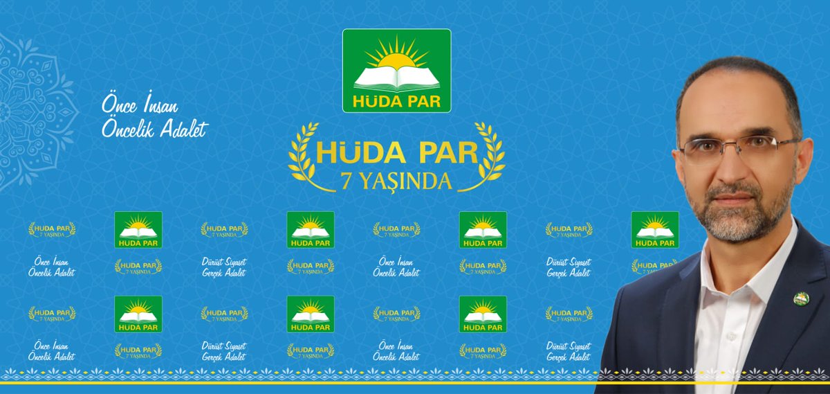 Ser Xêrê Be... Partîya me Hüda Par, 7 salî ye...

#Hüdapar7Yaşında