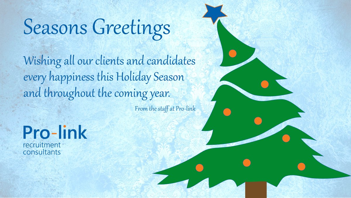 ProlinkEurope's tweet photo. We are closing on 24th December 2019 but we will be back on 2nd January 2020 to assist you in finding either your perfect career move or new employee. Call us on 020 8309 2700 https://t.co/Nig39ooTWC