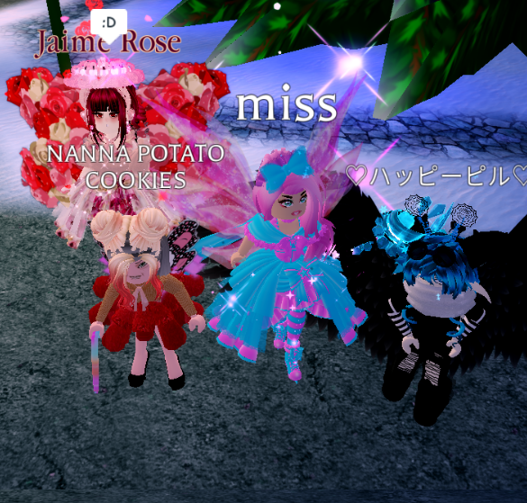 missmudmaam_mmm's tweet photo. These beautiful people are amazing.
That is all!
I just met them all at Royale High Earth in a random "pop up".
It was fun to meet you guys and say hi to new friends and hello again to a very dear longtime friend too ☼
Keep shining ♥ https://t.co/49RH0hOSin