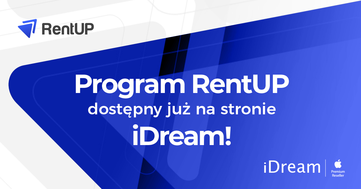 ProgramRentUP's tweet photo. Od niedawna jesteśmy dostępni na iDream Apple Premium Reseller ✊🏻 Jak skorzystać z naszych usług? To proste! Wejdź na stronę https://t.co/BrHNEMPM3n, wybierz sprzęt, który Cię interesuje i skorzystaj z naszej oferty! 💙
#ProgramRentUP #RentUP #iDream https://t.co/f6psoiJrcb