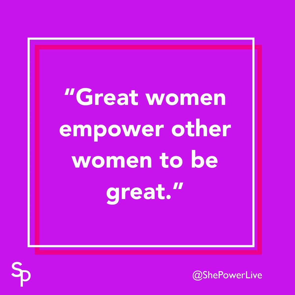 ShePowerLive's tweet image. Who could you empower today? A word of encouragement. A referral. Your time. It all makes a difference. ❤