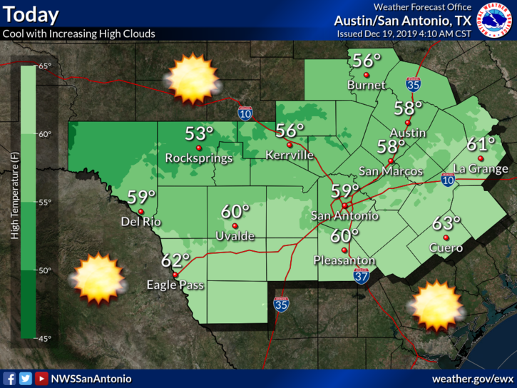BexarCOSW's tweet photo. Good morning, Bexar county!  A #BRRy cold start this morning with area wide temperatures in the 20s!

We warm up to near 60F today. https://t.co/0rCL7Ac3iT