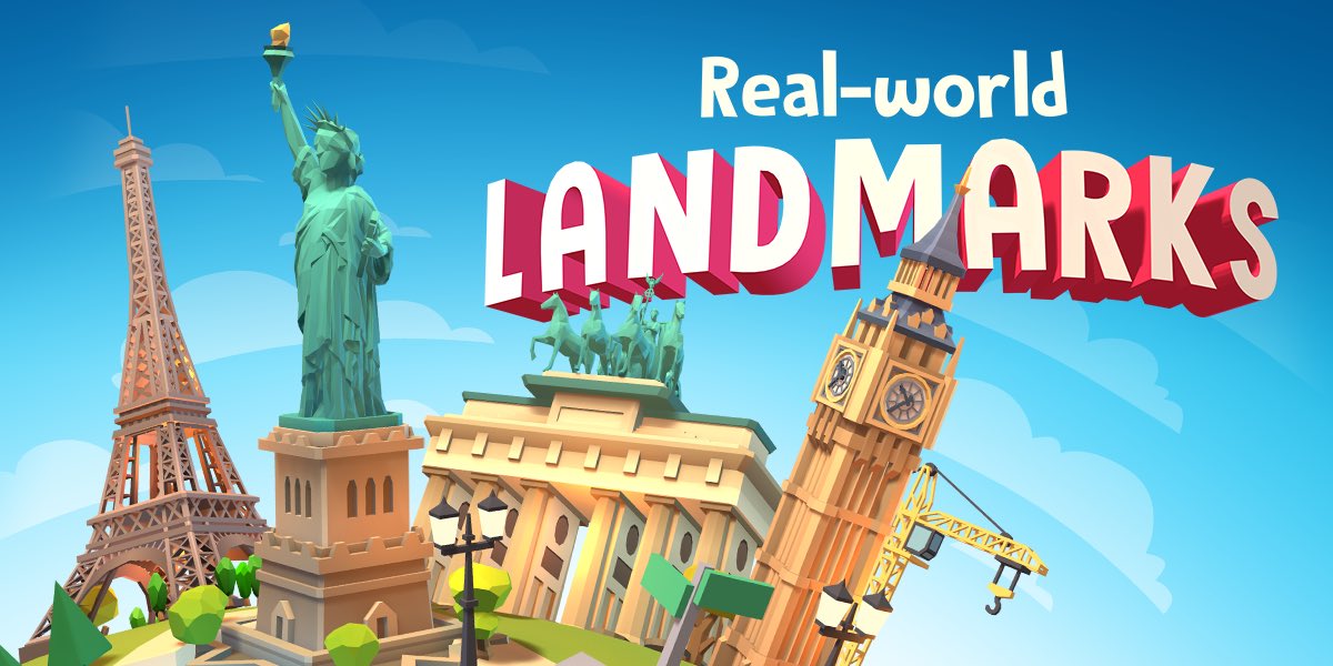 GoCityGame's tweet photo. Newest GoCity update with real-world landmarks is now available! Start exploring and make your city iconic! 🌟🏗️ #gocitygame #gocityplay #gocity #locationbasedgames #landmarks #ios #appstore https://t.co/0U8EtISqqr