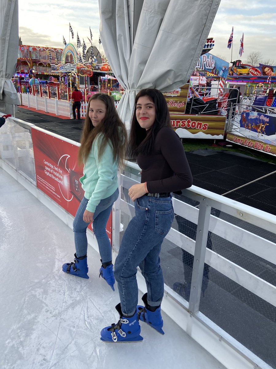 StephMorley75's tweet photo. .. and they’re off! End of term ice skating trip with our lovely @tbap_octavia girls! #relationships #thisisap #catchthembeinggood #cambridge #teamoctavia #endofterm #tbap19 #smileyfaces https://t.co/HK1kl4AxkK