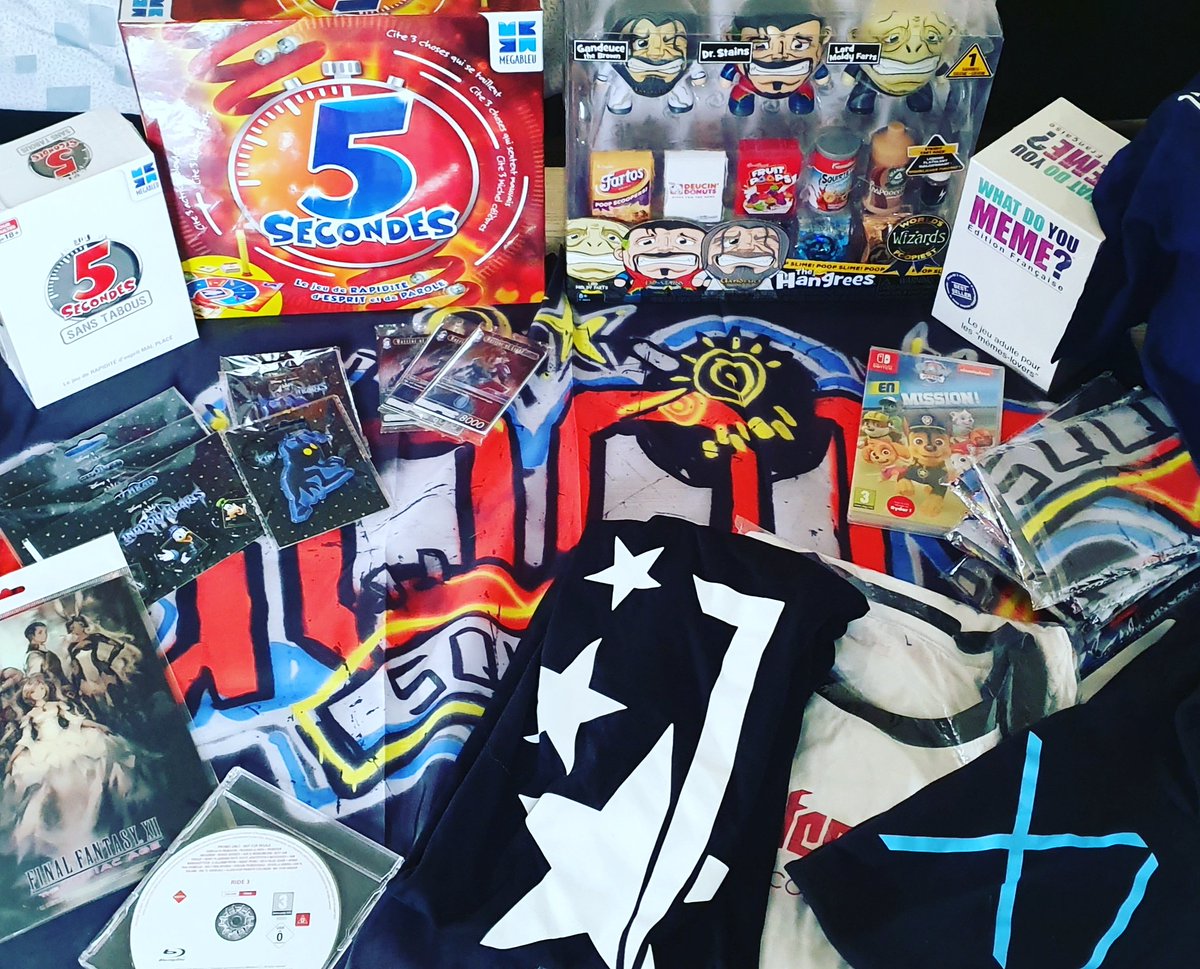 Shoops__'s tweet photo. On continue le teasing! On lance les #concours des ce soir !
Merci @DayOneMPM
#giveaway #concours #teaser #anniversaire #gaming #jeuxvideo #wolfenstein #squareenix #finalfantasy #kingdomhearts #pawpatrol #milestone #jeudesociete #megableu #thehangrees https://t.co/SWSSg5hVni