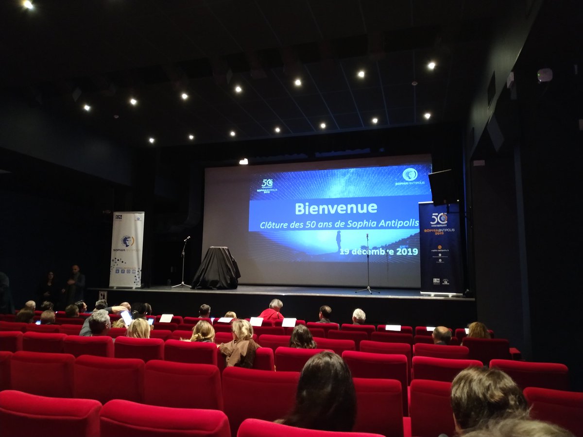FlorianPicano's tweet photo. Clôture des 50 ans de Sophia Antipolis au @CIV_FRANCE @Sophia50ans https://t.co/OeCqxa7TcC