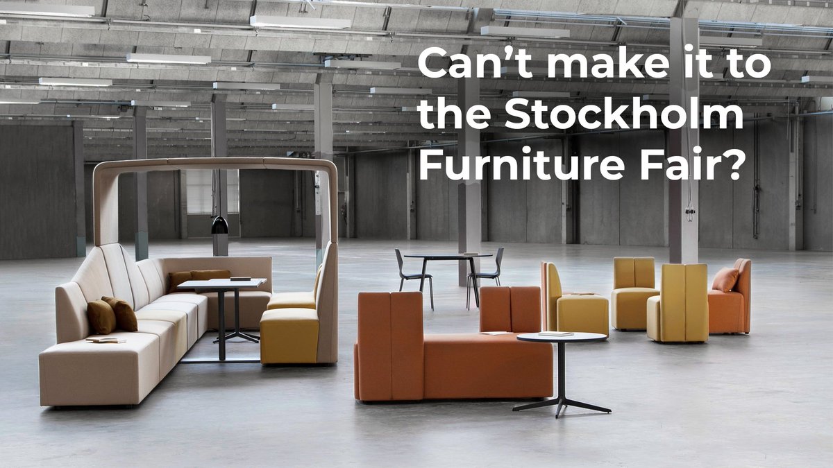 Can't make it to the Stockholm Furniture Fair 2020?

We're bringing Stockholm to you! Join us at our London Showroom where we will present our fresh, neutral approach to collaborative, multi-purpose workspaces...

20 Old Street, Clerkenwell | 4th - 7th February