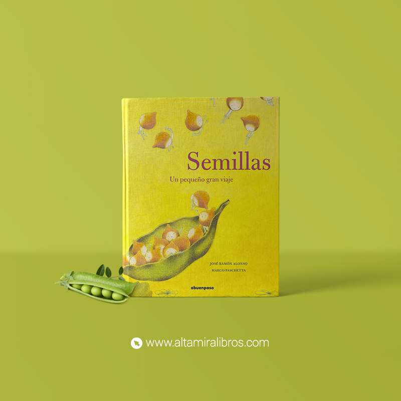 SEMILLAS. Un pequeño gran viaje. José Ramón Alonso y Marco Paschetta. <a href="/A_buen_paso/">A Buen Paso</a>

Hay mucho que aprender de las semillas, de su vida, su paciencia, y su perseverancia. 

#AltamiraLibros Envíos a todo #EEUU #unlibroesunjuguete
altamiralibros.com/libro/semillas…