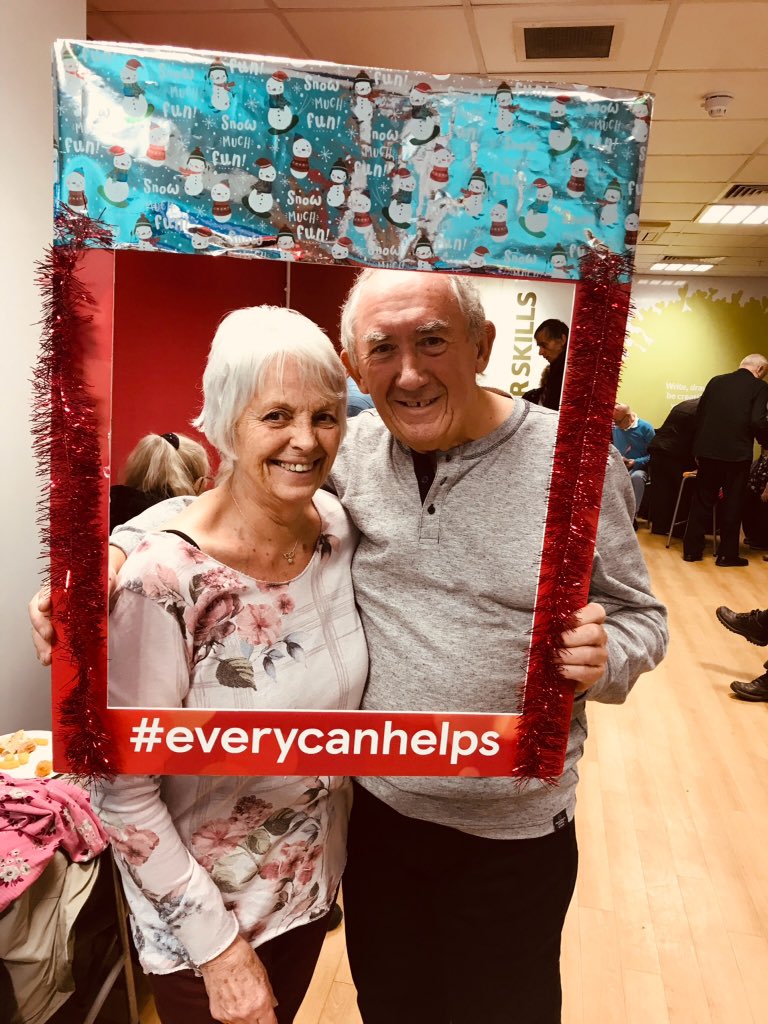<a href="/DavislfcSteve/">Steve Davis</a> The Diamond Geezers Christmas Party held in <a href="/Tesco/">Tesco</a> Roneo Corner Community Space with a little message during the fun &amp; games. #Tescocommunitychampion #TescoRoneoCommunity