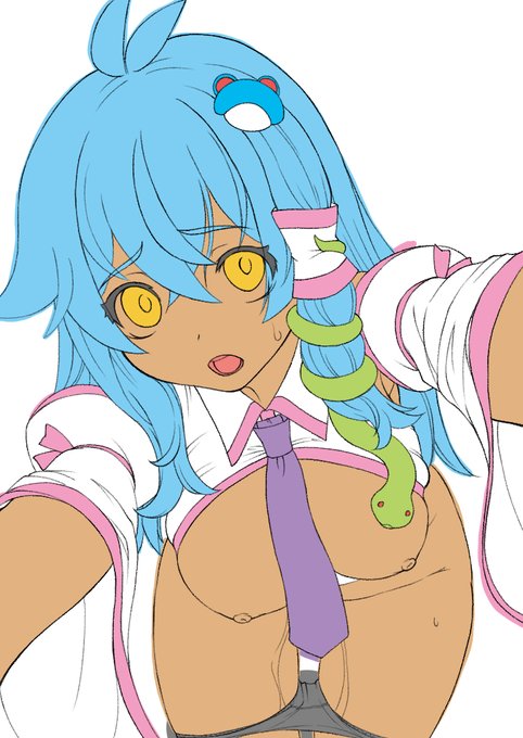 サクカ描き描き
マスク切りの置く色で遊ぶ 