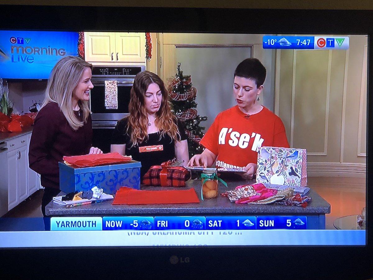This awesome lady on #CTVMorningLive tho (sorry I didn’t catch her name) ⁦#NoPipe #BoatHarbour