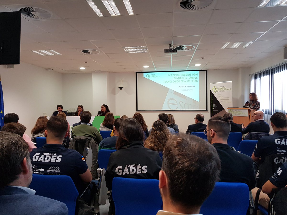 Un placer participar como jurado en representación de <a href="/InnovAtlas/">InnovAtlas</a> en los IV Premios I+D+i Fundación Campus Tecnológico de Algeciras, nivel muy alto de participantes y mucha suerte a todos!!
#premios #innovacion #algeciras #CampoDeGibraltar