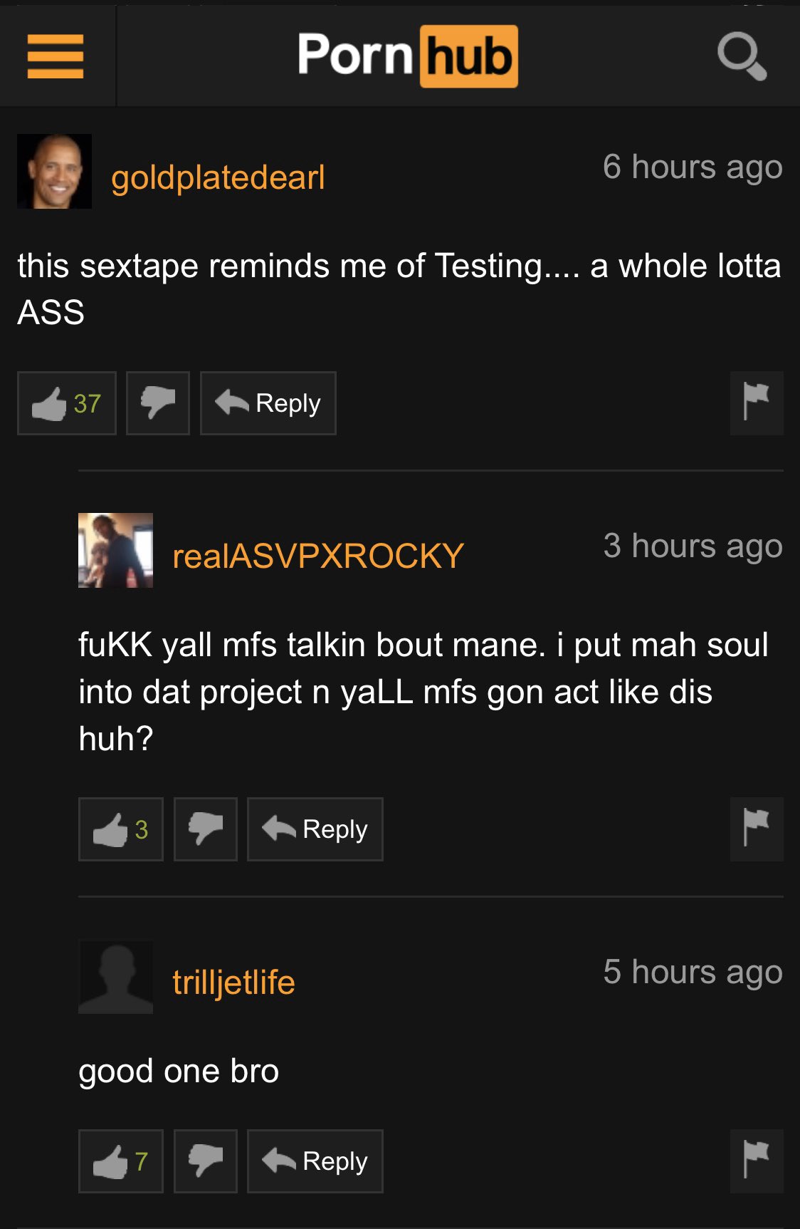 leo on X: The comments on asap rocky's sex tape LMFAOOOO  t.co97qFhQfspj  X