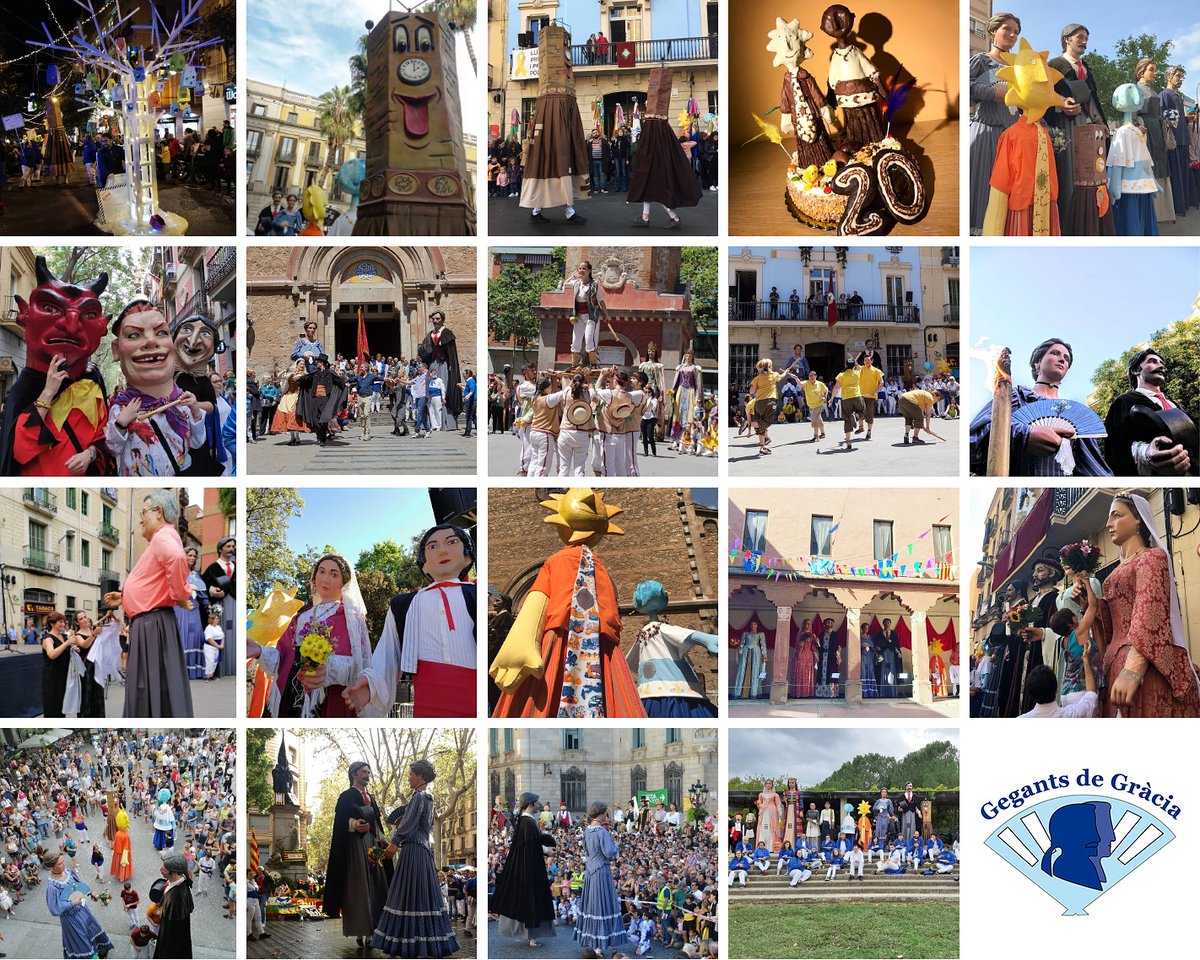 GegantsdeGracia's tweet photo. El 2019 està a punt de finalitzar i resten a la memòria moltes de les actuacions i #festes que al llarg de l'any hem realitzat. Aquí us deixem un recull d'instantànies d'enguany!!!
#Gegants #CulturaPopular #Any2019 #Capgrossos #Gràcia #resum #records
@Bcn_Gracia @Cultupopularbcn https://t.co/JrqXBwPF7Q