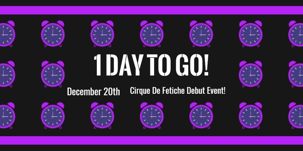 CirqueDeFetiche's tweet photo. OMG!!! It's tomorrow!!! 😱😱😱

🔗https://t.co/8jDROhmzY4

#ukkink #ukfetish #fetish #kink #bdsm #Glasgow https://t.co/FPx0Hwp5sO
