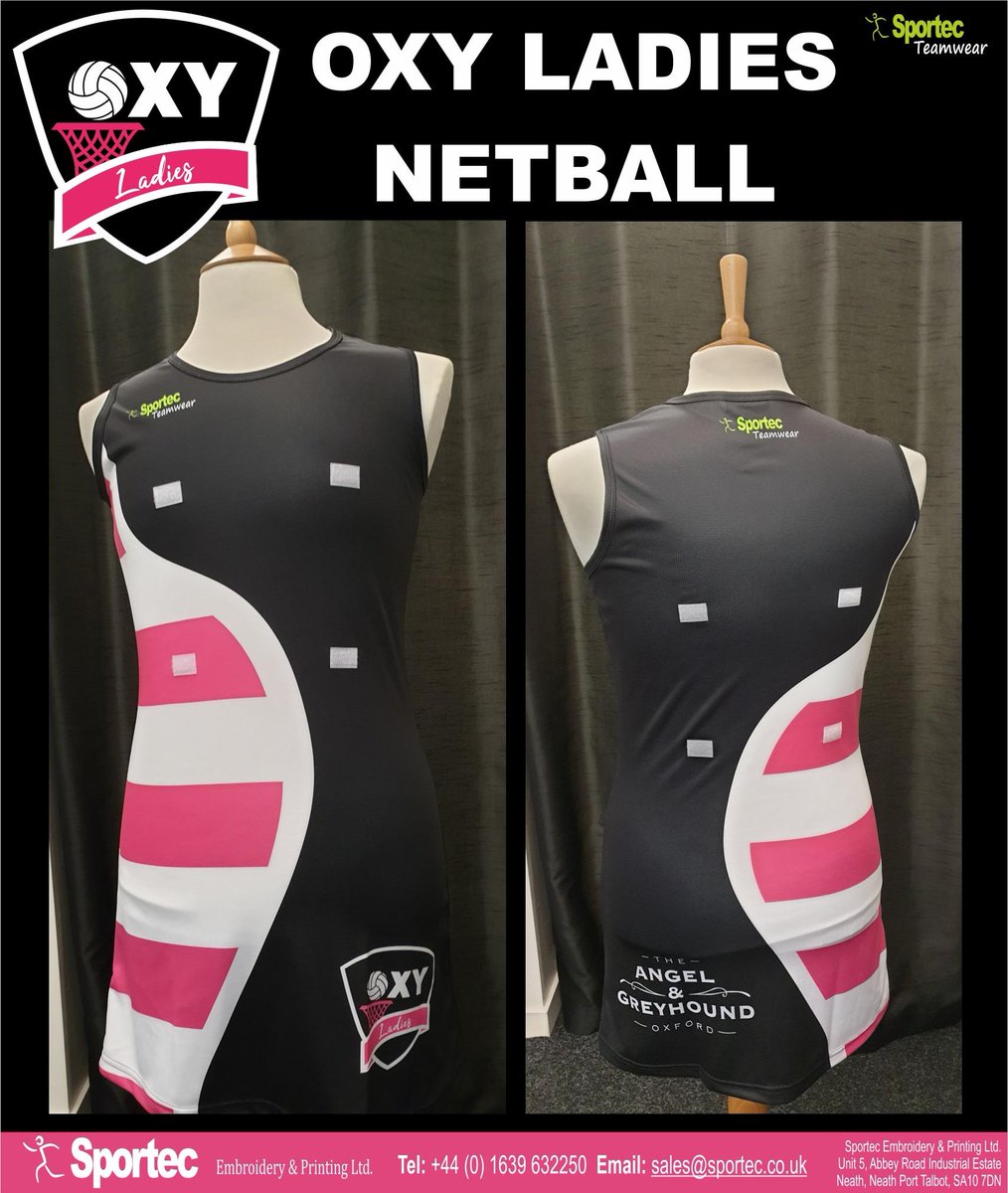 SportecTeamwear's tweet photo. Check out our latest production of sublimated #netball #dresses for Oxy Ladies Netball!
#Sublimation #Bespoke #sportswear #sports #kit #teamwear #netballclub
#netballdress #netballkit #clubwear #black #pink https://t.co/JqH3o3jgX6