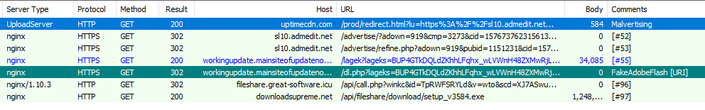 david_jursa's tweet photo. Big #FakeFlash infra at https://t.co/m8jHnoh4oq dropped from #Malvertising https://t.co/T3qmrHMz09