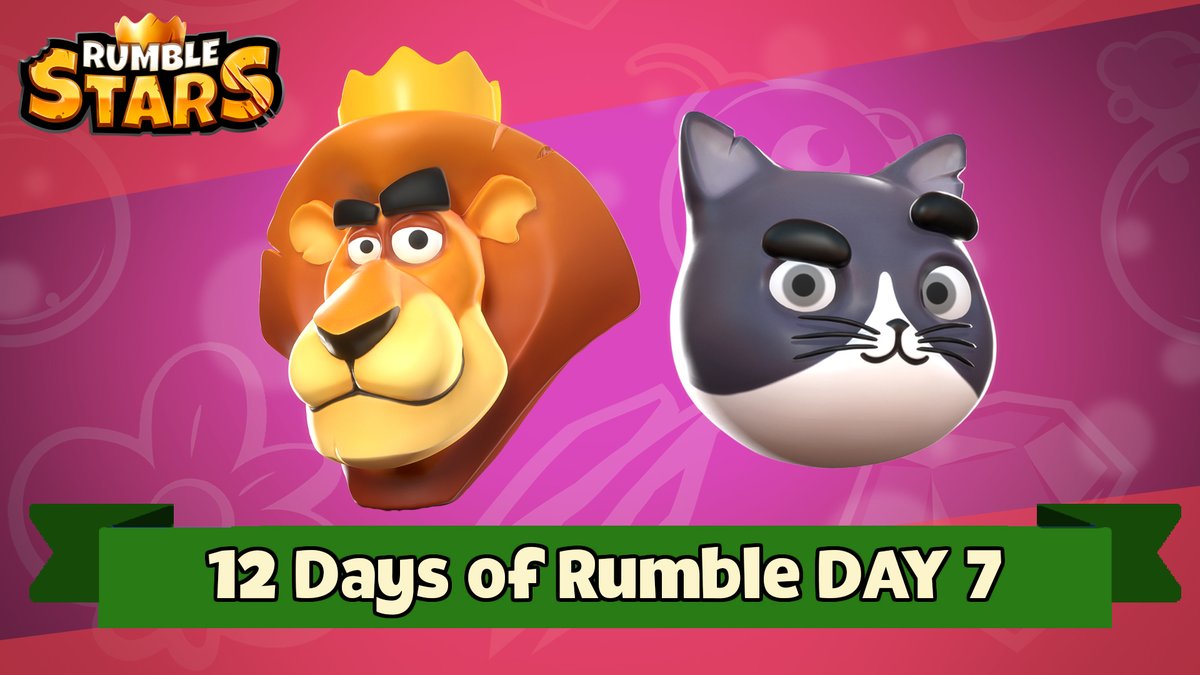 RumbleStars's tweet photo. #12DaysOfRumble DAY 7 π!! Have you unlocked the Crazy Cat yet? Well, today is your lucky day, as long as you remember to open Rumble Stars before the gift expires! πΌβ https://t.co/gv7VMJgyuL