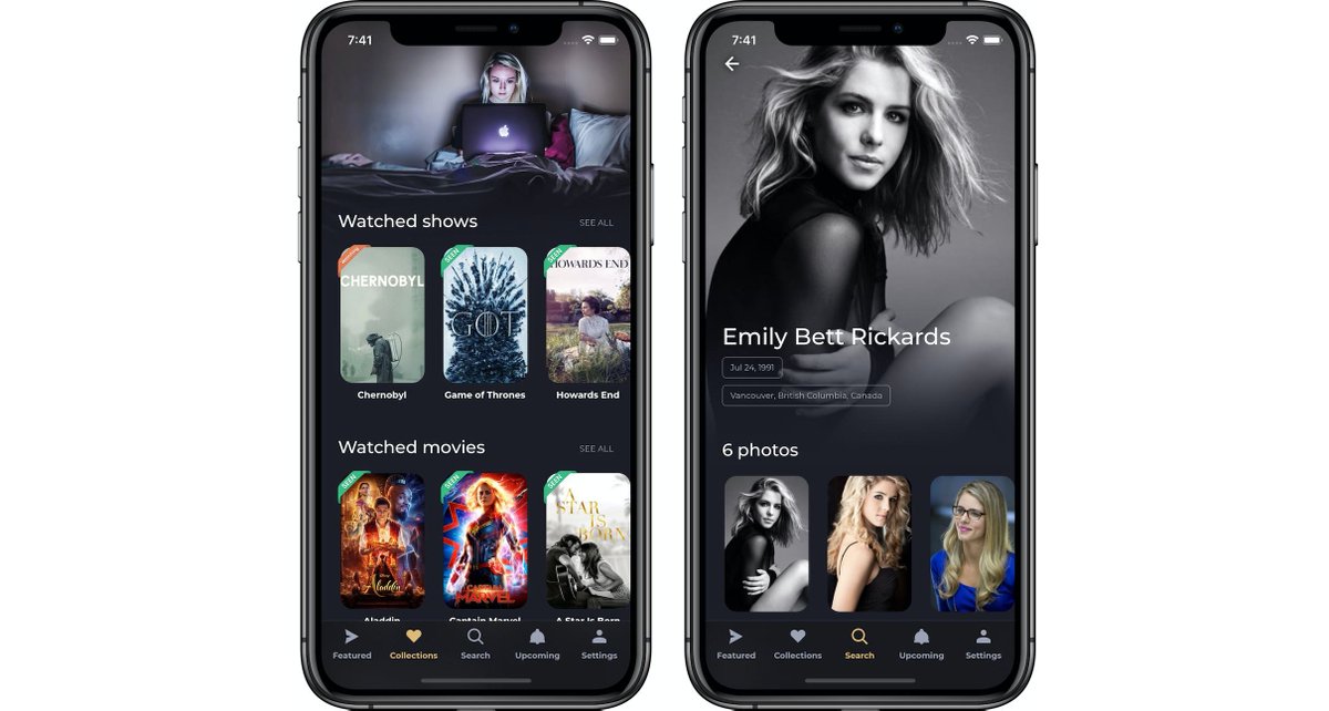 hegedus90's tweet photo. Today I released a major update for my TV tracker app called MoviX. It not only means a bunch of new features like personal recommendations, reviews and stability improvements, but I also decided to make it available for free (previously $1.99). 🥳 @trakt
https://t.co/dmJ8CU7dwx https://t.co/U7VbK5EvhT