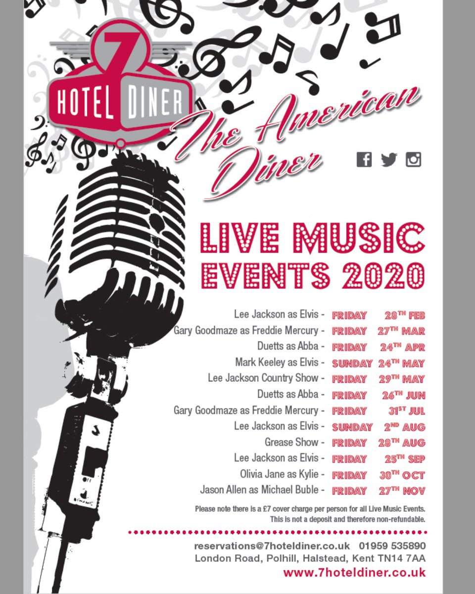 2020 DATES RELEASED!! Call us now to book 01959 535890