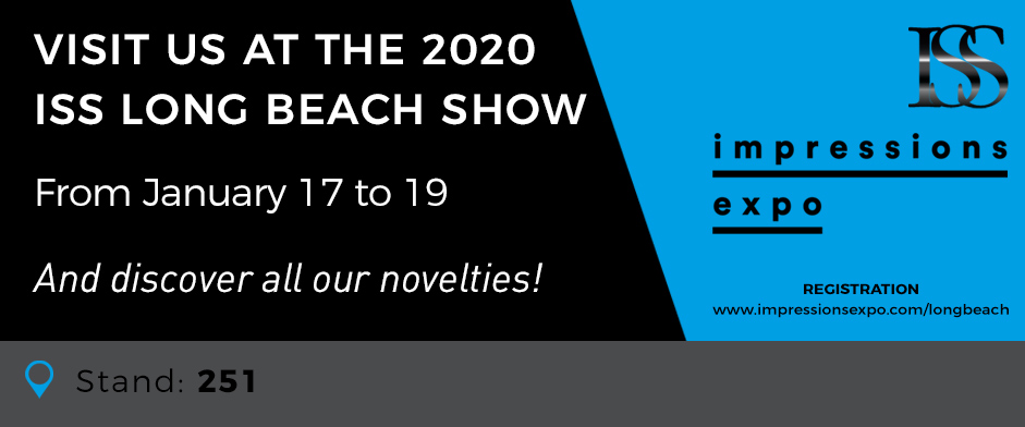 Join us at ISS Long Beach in Los Ángeles and discover all our novelties! 👉 bit.ly/38S4uBr #isslongbeach2020 #heattransfer #heatpressprinting #EmbroideryInsider #embroidery #apparel #longbeachcalifornia #longbeachfleamarket