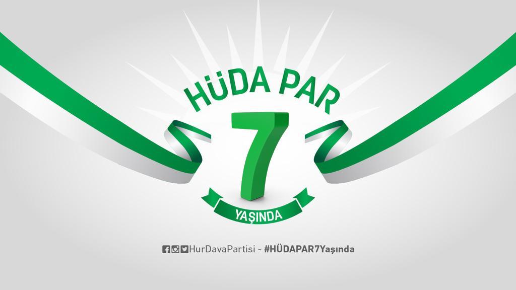İlk günkü heyecanla partimiz #HÜDAPAR7Yaşında