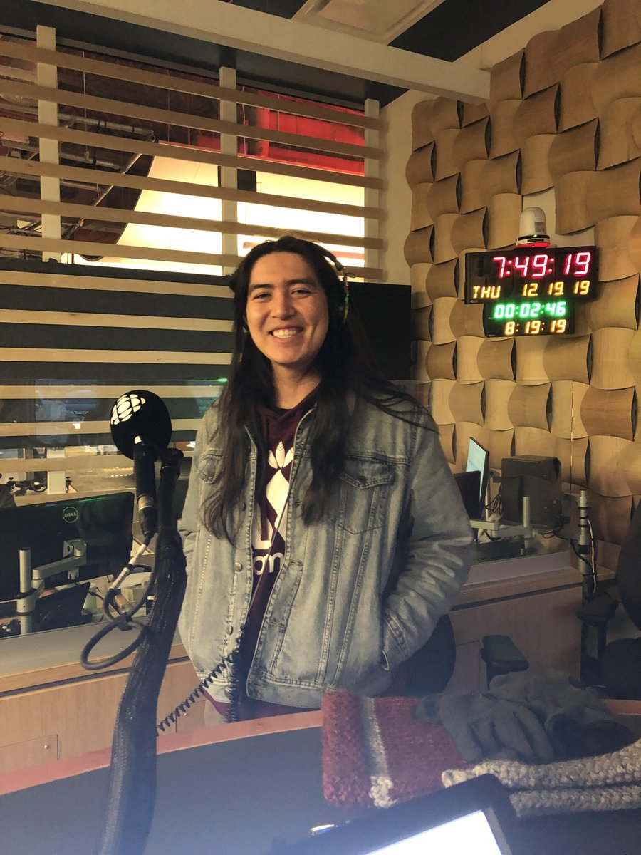 JonnaMBrewer's tweet image. Thanks to @Talonsimon for dropping by the studio this morning to talk about his amazing collaboration with @LILBTHEBASEDGOD 
#nonativepersonisugly