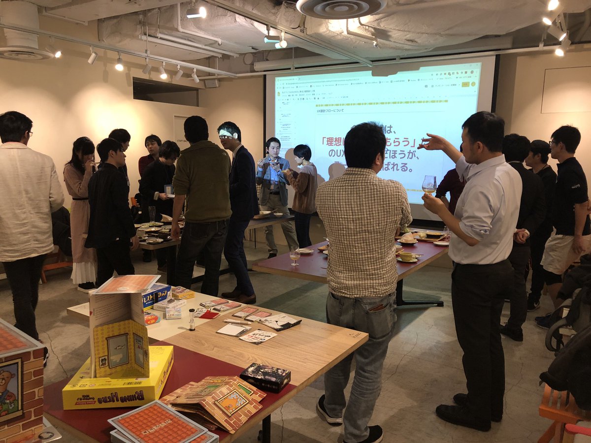game4creators's tweet image. 今日はものづくりUXLabのUXクリスマス忘年会！
LTトーク面白かった～！！
#ものづくりUX #uxlab