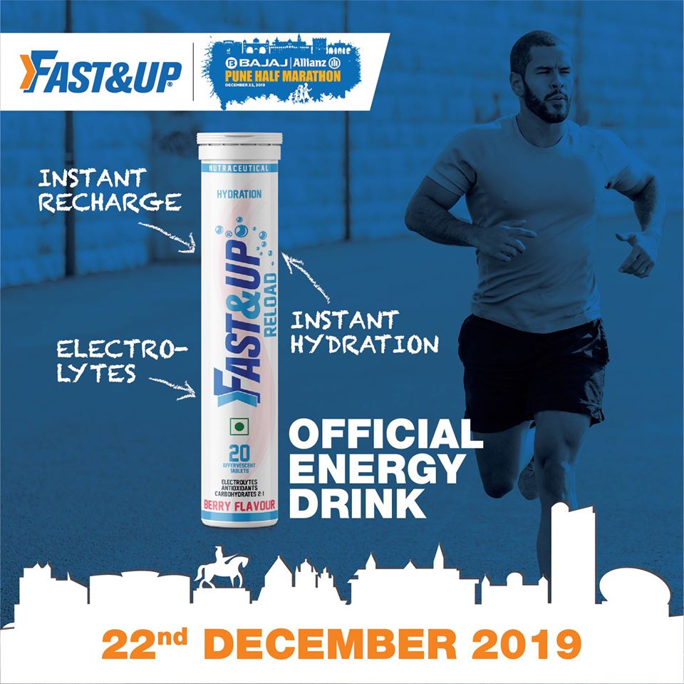 FastandUp_India's tweet photo. The annual celebration of wellness- Bajaj Allianz Pune Half Marathon returns!

Begin your journey with wellness by signing up for the half marathon, 10k, 5k or the 3k- family fun run!

Fuel your wellness with intelligent nutrition that supports active living.

#BeFastandUp https://t.co/Rd0LmjlFNM