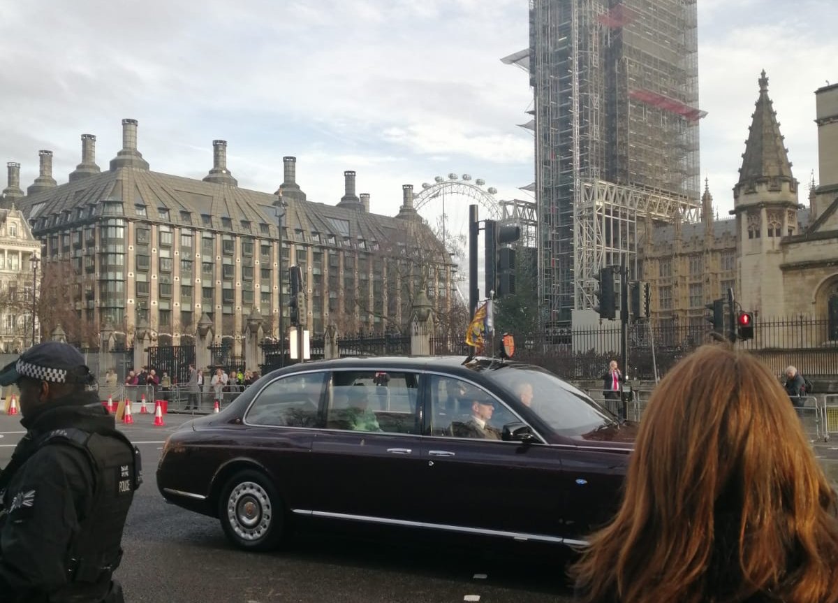 andreajenkyns's tweet photo. Fantastic to see the Queen arrive in parliament today with @lucyfrazermp. A great Queens speech that will deliver on our general election mandate to get Brexit done and unite our country. https://t.co/UF8YxXLcwo
