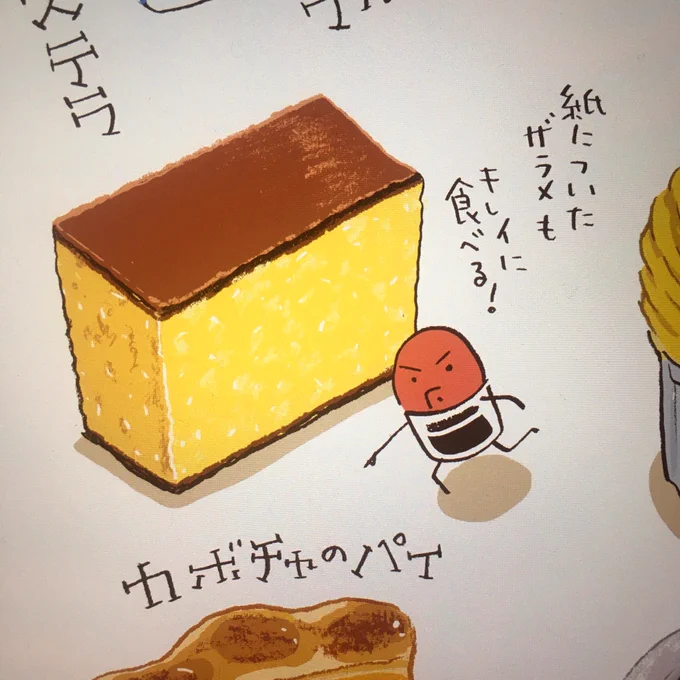 甘いものを描いてます。 