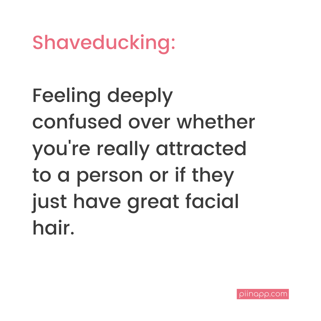 Ahh we've all been there, right ladies? ⁠

#piinapp #checkinwithpiin #shaveducking #datingdictionary #dictionarydefinition #facialhair #beard #menwithbeards #datingjoke #serialdater #singleladies #datinggame #microdate #microdating⁠