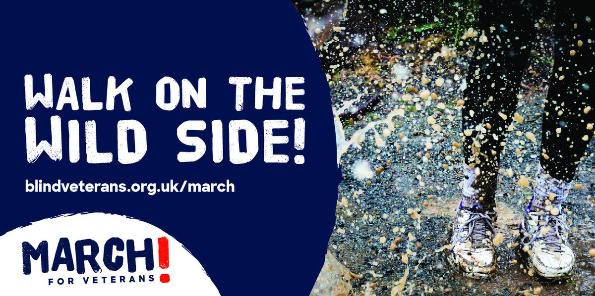 BlindVeterans's tweet photo. Are you looking for a challenge in the New Year?

Lace up your walking boots and join us for one of our 10 mile walks in March!🚶🚶

With walks dotted all over the country you’ll be sure to find a #MarchForVeterans that suits you 😊

Get involved 👉 https://t.co/7daxkvyBIB https://t.co/X2Amsh0lMh
