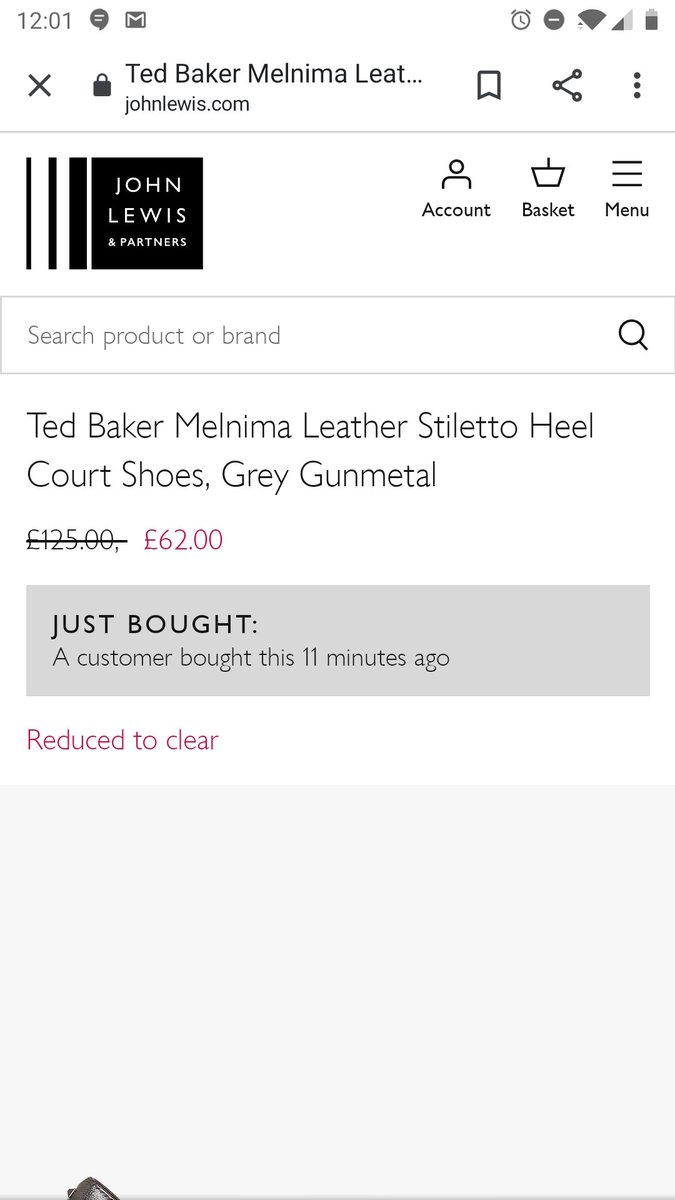 becky220190's tweet photo. Hiya, I have some shoes on the way (order 233050858) but they've just been reduced from £125 to £62 on your website. They're meant to be delivered today. Should I order them again and send these original ones back? Or can you refund the difference? https://t.co/YvigjNypEz