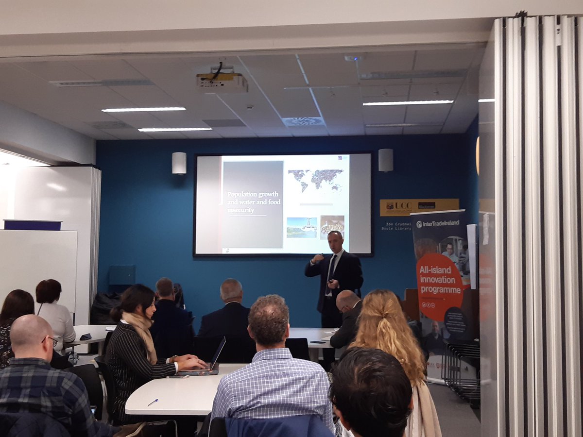 Very interesting talk with <a href="/CUBSucc/">Cork University Business School (CUBS)</a> colleague @TCLawton on challenges and opportunities for SMEs entering international markets, organised by <a href="/Inter_Trade/">InterTradeIreland</a> and Dr Lawrence Dooley