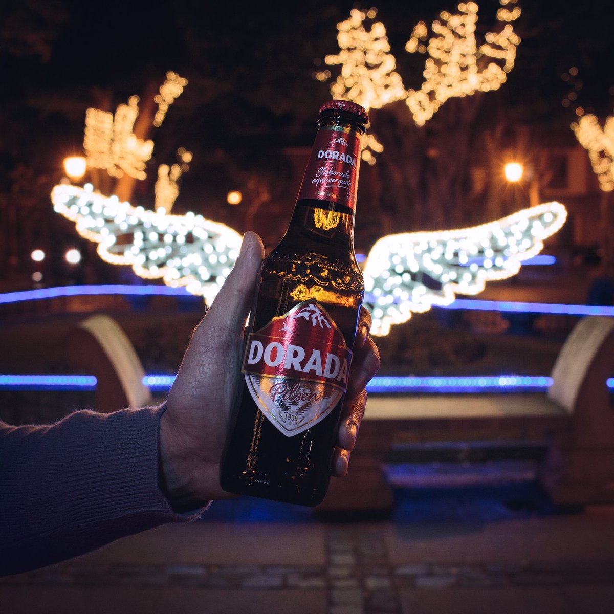 cervezadorada's tweet photo. "Que los recuerdos sean alas, nunca cadenas". 
¡No nos íbamos a quedar sin la fotona de estas #Navidades!😆   
@eltipiquisimo  #nolaboba #postufoto https://t.co/lAQ4HCTLkU