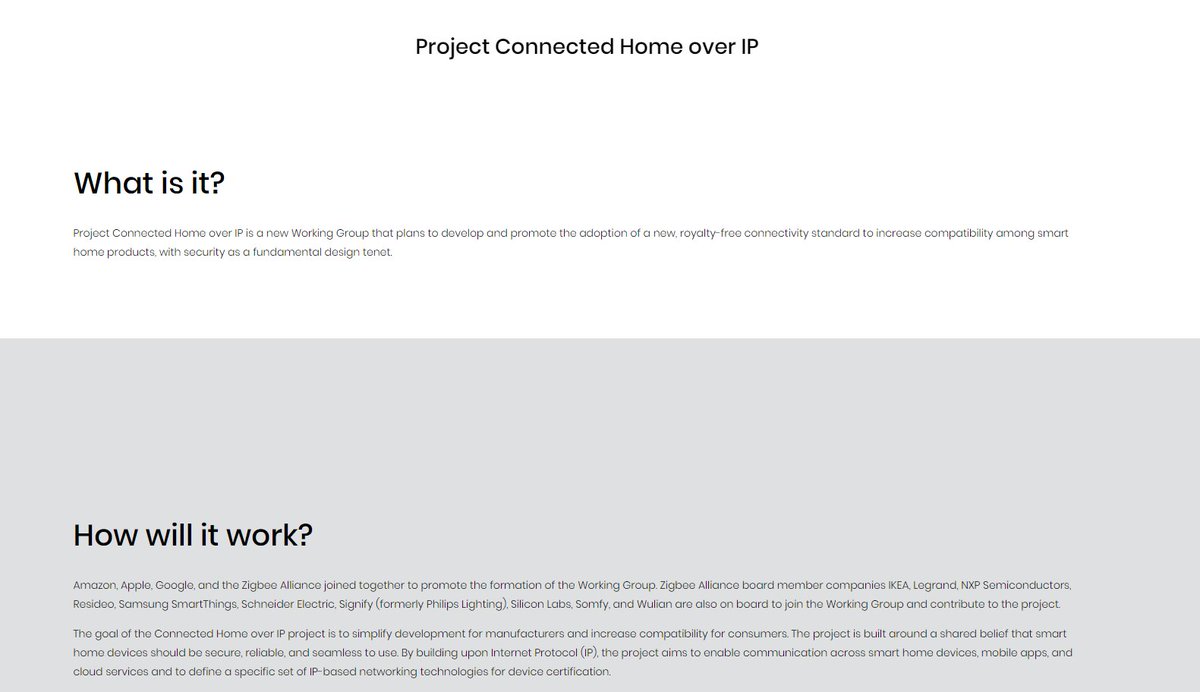 NordicTweets's tweet image. Amazon, Apple and Google + Zigbee Alliance, have joined together to form a new open standard for smart home based on IP and leveraging tech from existing systems. As a provider of Bluetooth Low Energy, Thread and Zigbee, we&apos;re ready for the next evolution! connectedhomeip.com