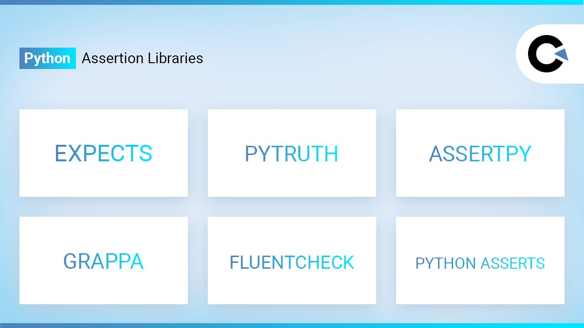 Python Assertion Libraries.

Contact Us for your Automation Testing needs: codoid.com/automation-tes…

#python | #codoid | #automationtesting | #testautomation | #pythonautomation