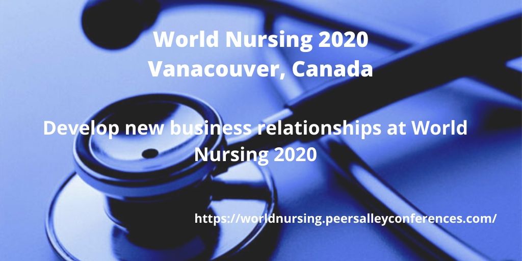 World Nursing 2020: worldnursing.peersalleyconferences.com
International expertise gathering in the arena of Nursing. Are you?
#nursingpharmacology #nutritionnursing #healtheconomics #nursingcareer #borderhealth #acupuncture #patientassistance #nursingintervention #nursingethics #healthcare