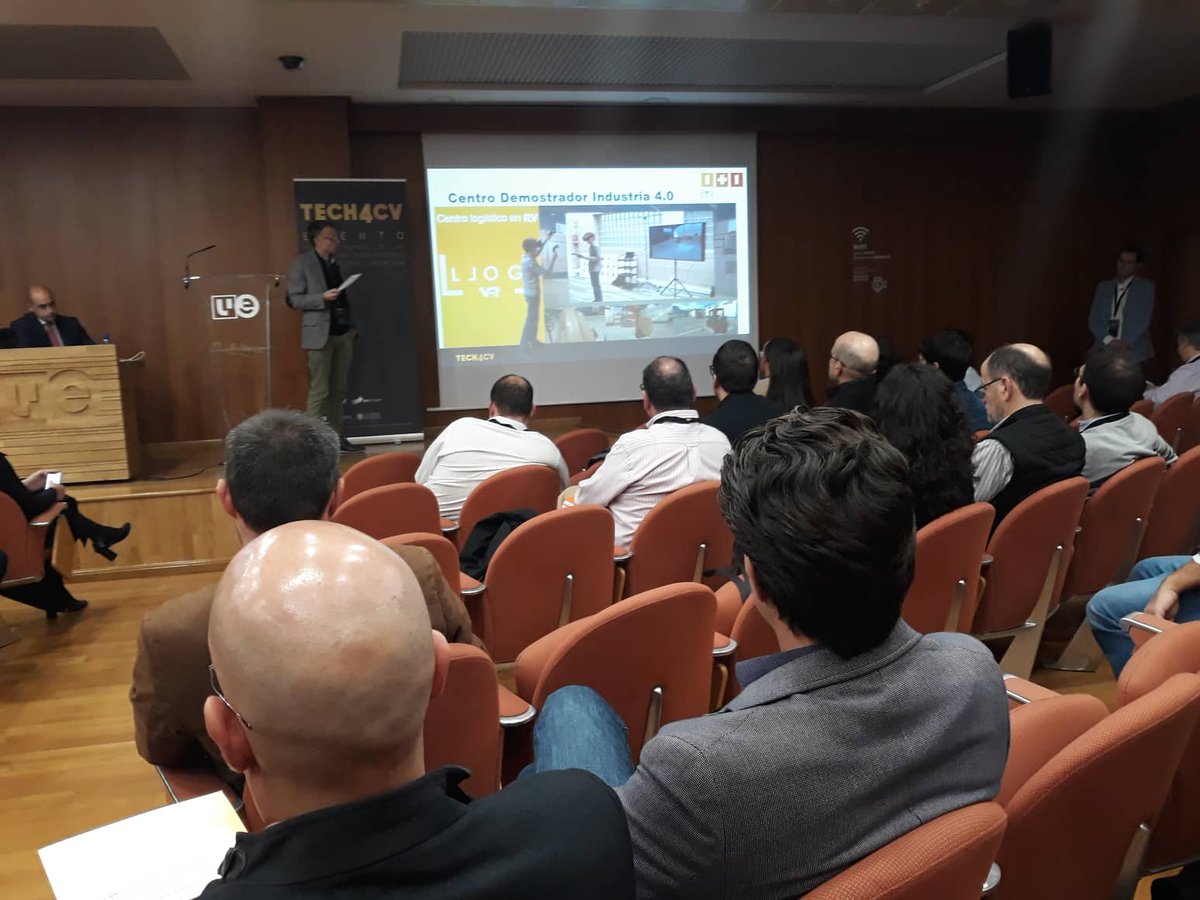 Inndromeda's tweet image. Es el turno de los #demostradores y #pilotos para conocer las diferentes experiencias sobre la implantación de las tecnologías en las empresas 
#TECH4CV #Workshops